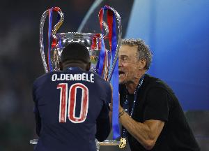 pg老虎机-登贝莱金球？恩里克：不想谈个人奖项&amp;还得继续努力 但他实至名归